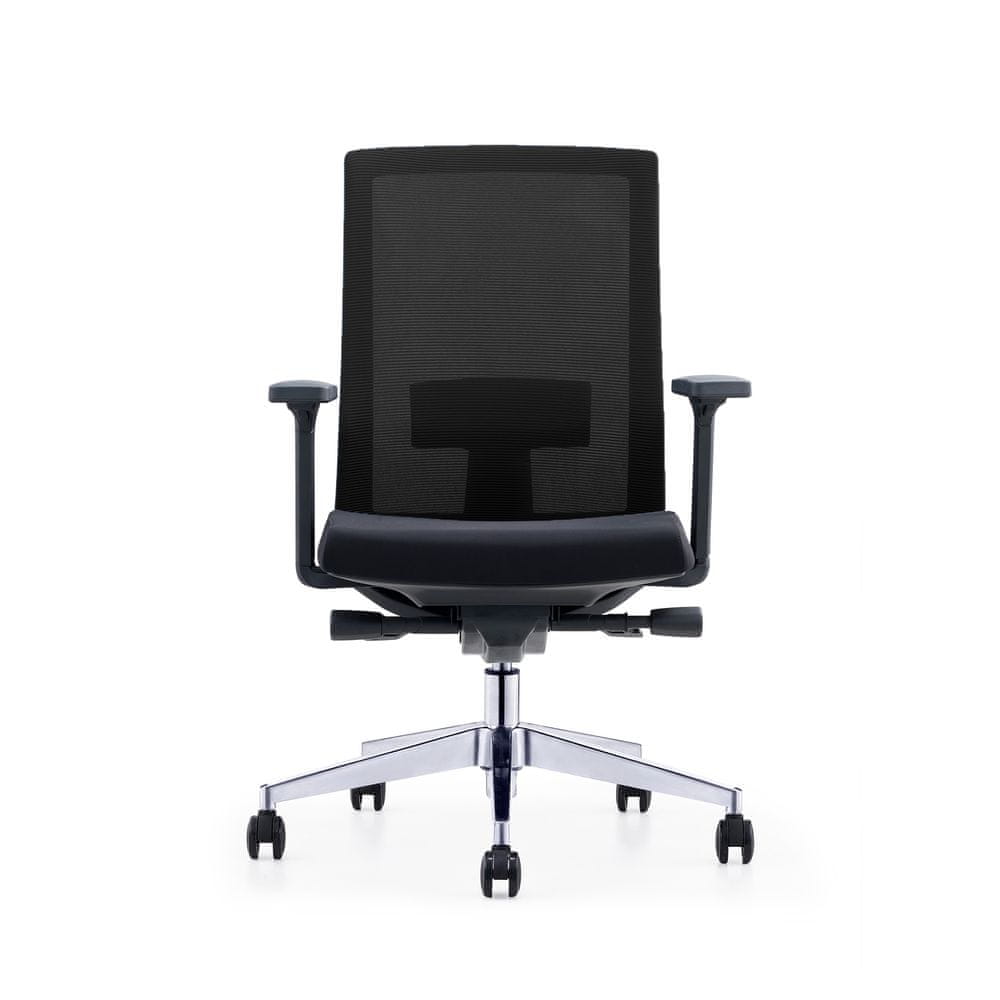 Dalenor Ergonomická kancelárska stolička Alcanto, textil, čierna
